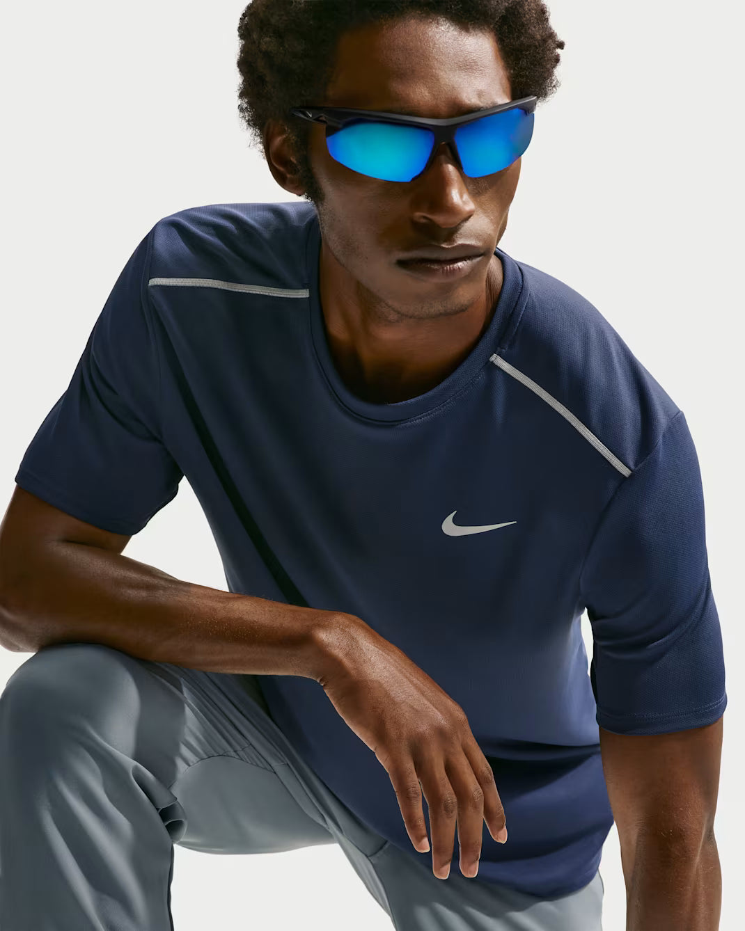Ensemble Nike Miler Bleu