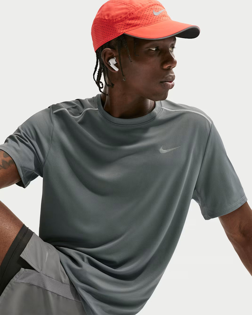 Ensemble Nike Miler Gris